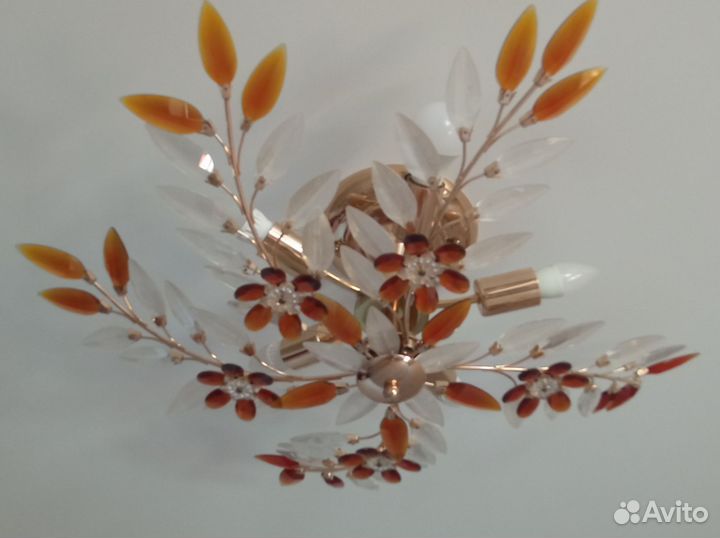 Люстра потолочная бу