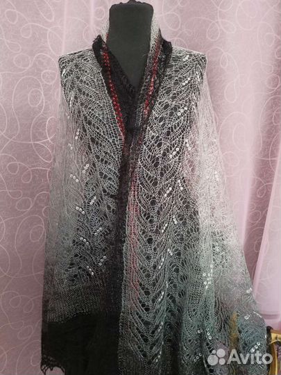 Шарфы платки палантины