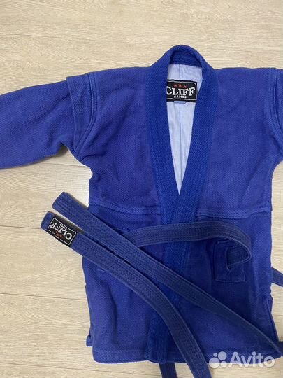 Самбовка и шорты для мальчика 140