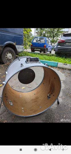 Бас барабан бочка