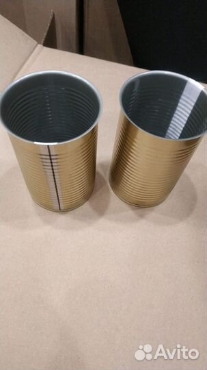 Банка жестяная 68 штук для туристических свечей