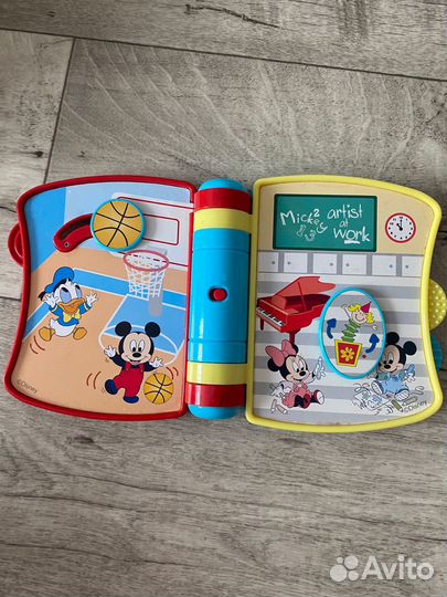 Развивающие музыкальные руль и книга