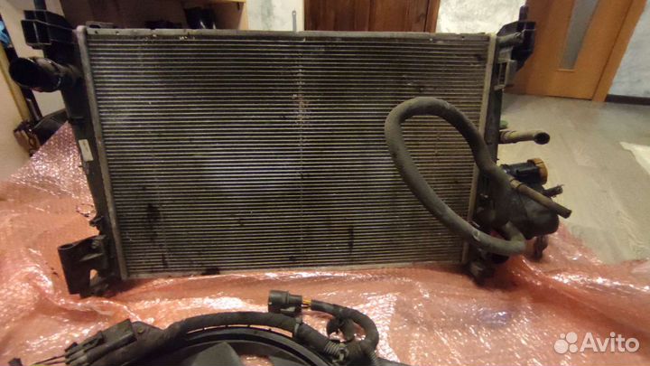 Радиатор основной, радиатор кондиционера opel cors