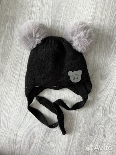 Шапка зимняя 3-6 месяцев (38-41см)