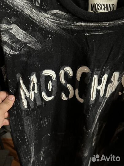 Футболка мужская moschino