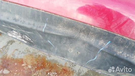 Бампер задний volkswagen bora 1 (UBE07HG01)