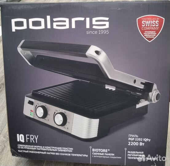 Гриль polaris pgp 2202 iqfry