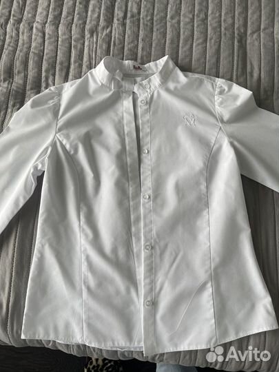 Рубашка школьная 140 девочки