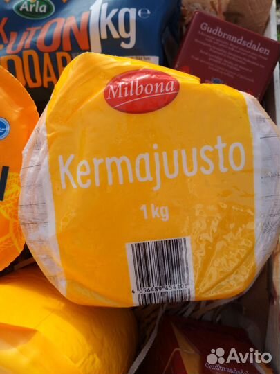 Сливочные сыры из Скандинавии наличие