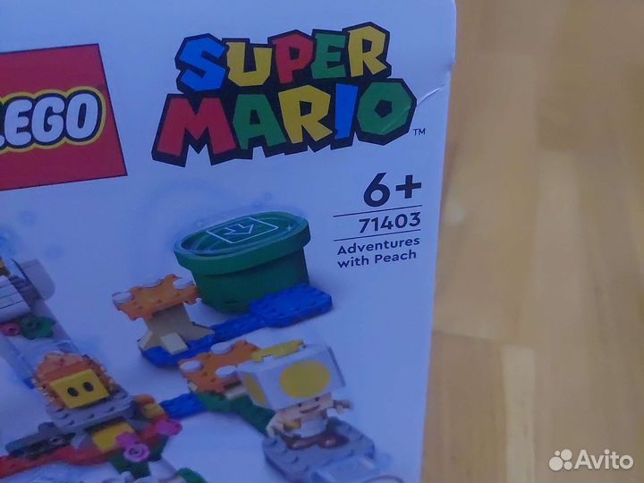 Lego super mario 71403 приключения вместе с пич