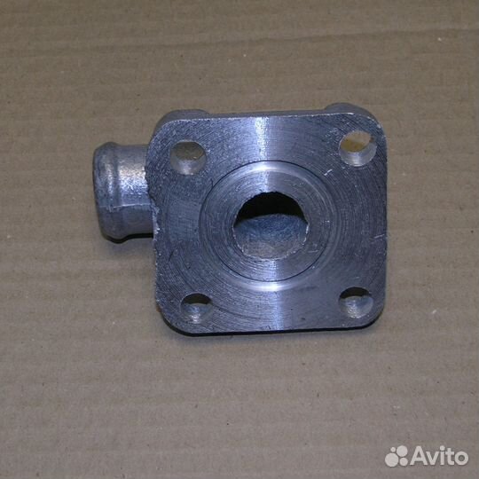 Патрубок нш-50 (угол 90 гр. без резьбы) кривой под