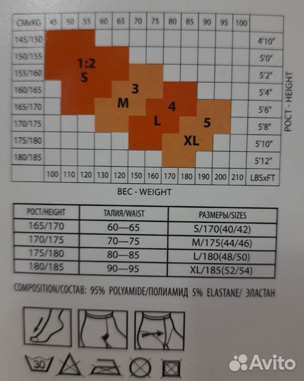 Колготки женские