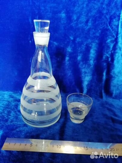 Стеклянная и хрустальная посуда СССР