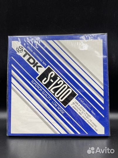 Запечатанная катушка TDK S-1200 (370м) 18 см
