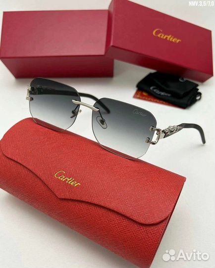Солнцезащитные очки мужские cartier
