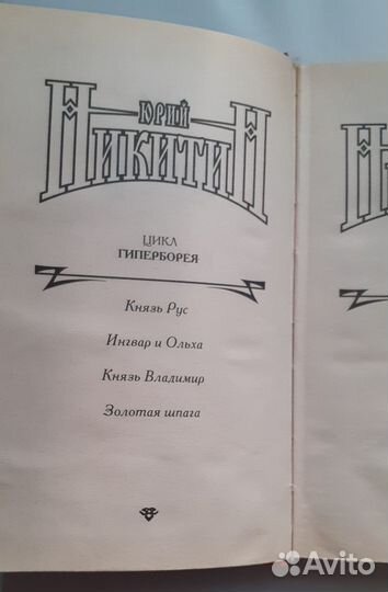 Юрий Никитин. Князь Рус