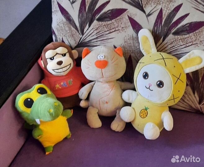 Мягкие игрушки музыкальные