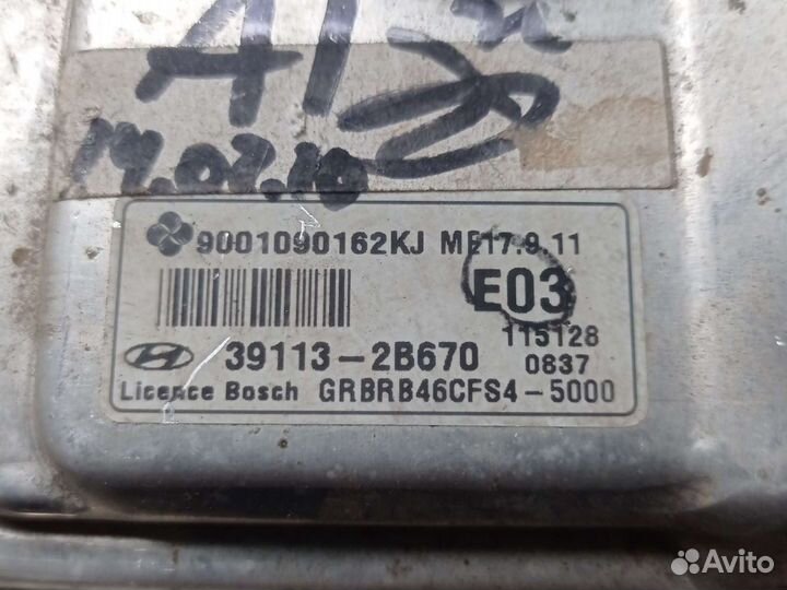 Эбу хюндай солярис 2013, 1.6 механика