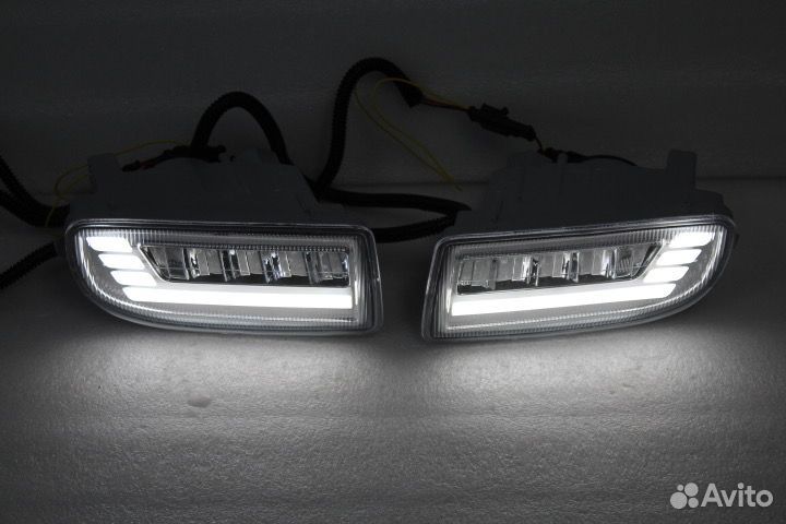 Land Cruiser 100 LED Туманки диодные дхо O5BH1