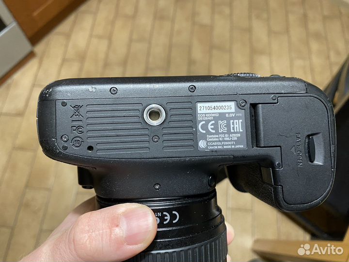 Canon 6D body, без объектива