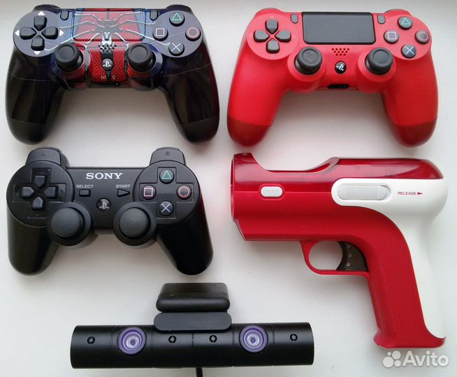 Аксессуары для приставки PS4 PS3