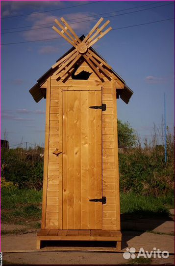 Уличный туалет с установкой TOP223