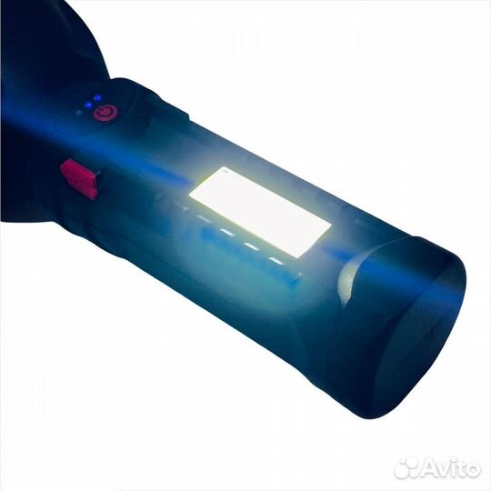 Фонарь акк. smiling shark 659B Black