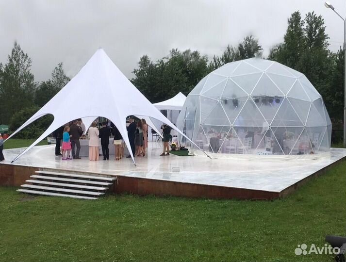 Геокупол для глэмпинга