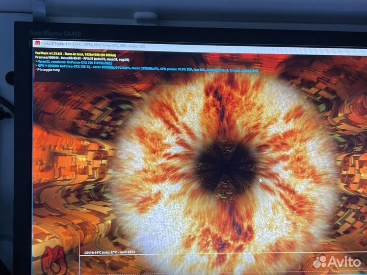 Видеокарта asus nvidia GeForce GTX 750Ti 2Gb