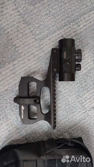 Продаётся кронштейн на ласточкин хвост с прицелом
