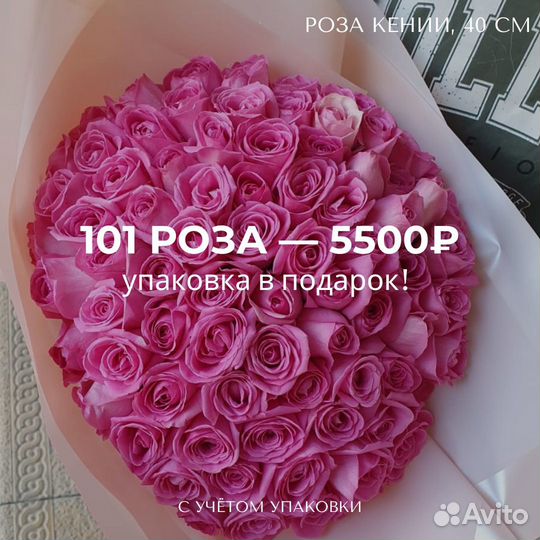 Букет 101 Роза