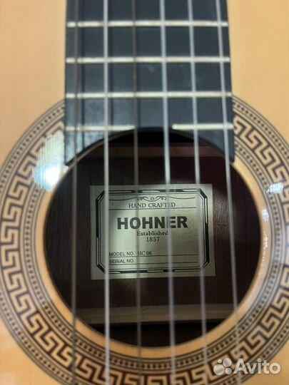 Акустическая гитара hohner HC06
