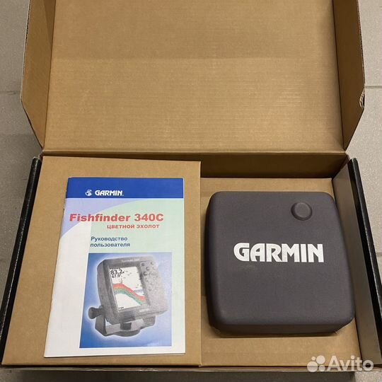 Эхолот Garmin Fishfinder 340C