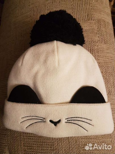 Шапка для девочки зимняя