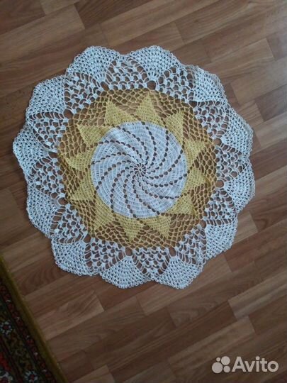 Вязаные салфетки