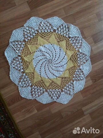 Вязаные салфетки