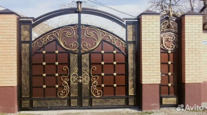 Кованные ворота