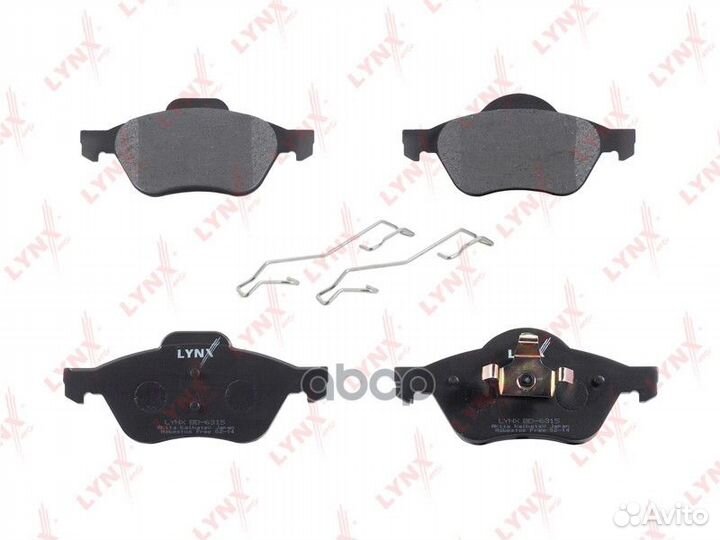 Колодки тормозные дисковые перед BD6315 LYN