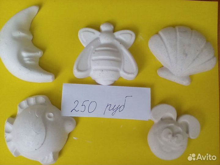 Гипсовые игрушки-раскраски 3+