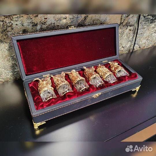 Подарочный набор рюмки-перевёртыши 