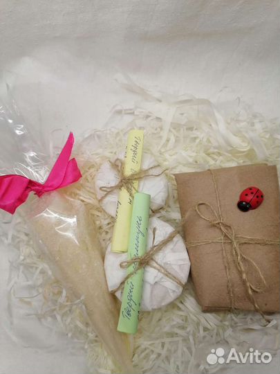 Подарок твердый шампунь мыло с нуля