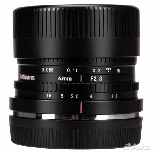 Объектив 7artisans 4mm F/2.8 Sony (E Mount)