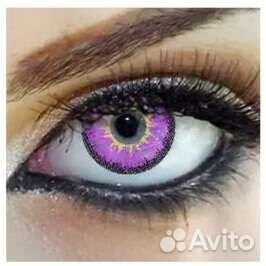 Цветные линзы с диоптриями