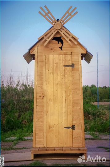 Дачный туалет с установкой WAT888