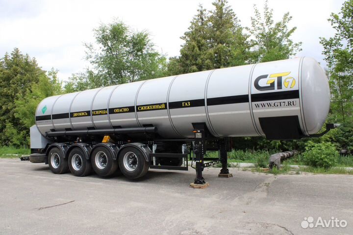 Полуприцеп газовоз GT7 ППЦТУ-24, 2024