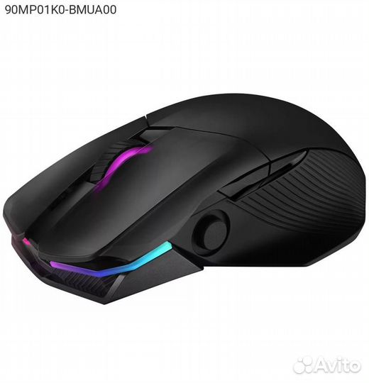 Мышь Asus ROG Chakram Беспроводная Чёрный, 90MP01K
