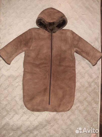 Конверт в коляску на выписку зимний