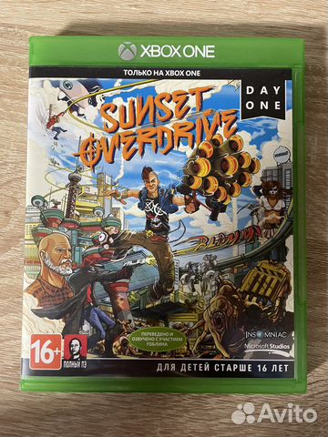 Игра Sunset overdrive на Xbox one