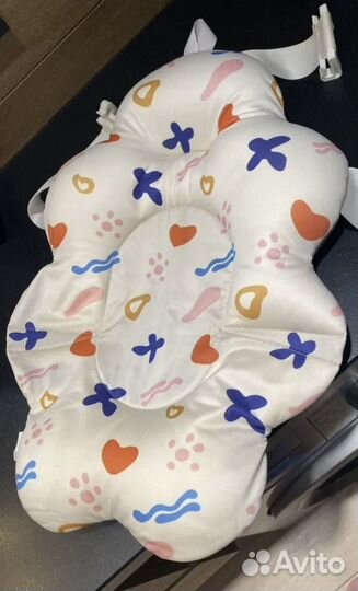 Горка гамак для купания новорожденного happy baby