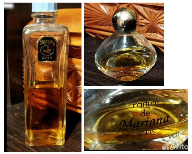 Духи винтаж и флаконы от парфюма